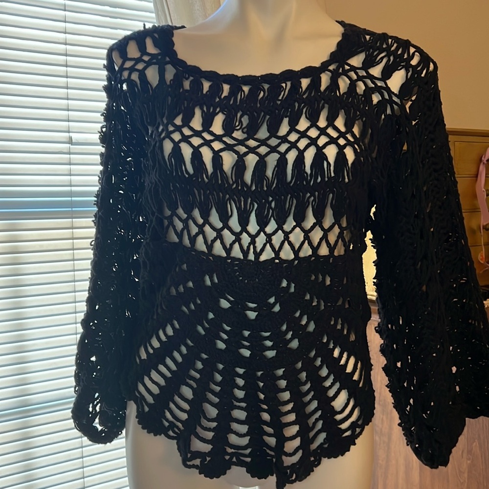 Pure hand knit sweater